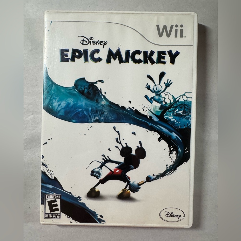 Disney Epic Mickey (Nintendo Wii, 2010) No Manual